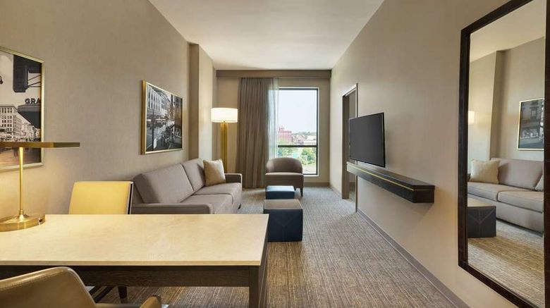 <b>Embassy Suites Syracuse Destiny USA Room</b>. Images powered by <a href="https://iceportal.shijigroup.com/" title="IcePortal" target="_blank">IcePortal</a>.
