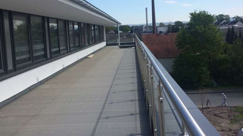 <b>IBB Blue Hotel Paderborn Exterior</b>. Images powered by <a href="https://iceportal.shijigroup.com/" title="IcePortal" target="_blank">IcePortal</a>.