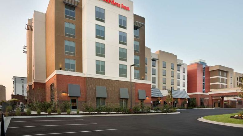 Hilton Garden Inn Downtown Birmingham Exterior. Images powered by <a href="https://iceportal.shijigroup.com" target="_blank" rel="noopener">Ice Portal</a>.