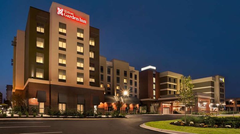 <b>Hilton Garden Inn Downtown Birmingham Exterior</b>. Images powered by <a href="https://iceportal.shijigroup.com/" title="IcePortal" target="_blank">IcePortal</a>.