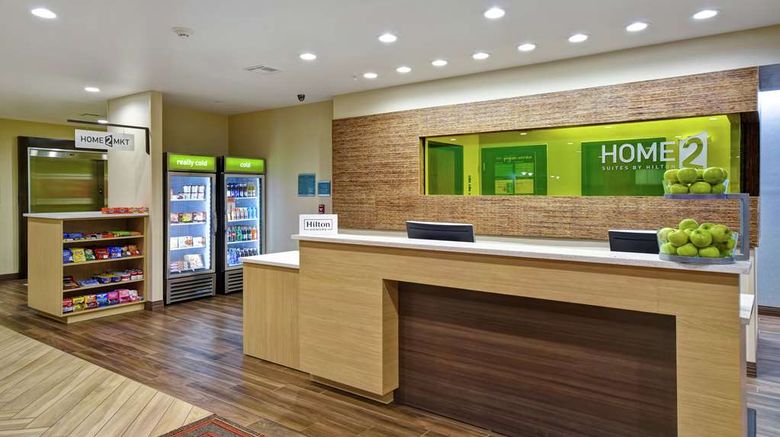 <b>Home2 Suites by Hilton El Reno Lobby</b>. Images powered by <a href="https://iceportal.shijigroup.com/" title="IcePortal" target="_blank">IcePortal</a>.