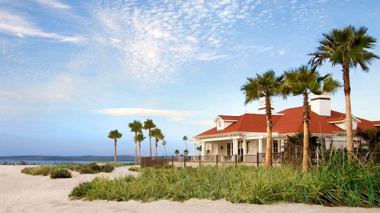 <b>Beach Village at the Del, LXR Hotels Exterior</b>. Images powered by <a href="https://iceportal.shijigroup.com/" title="IcePortal" target="_blank">IcePortal</a>.