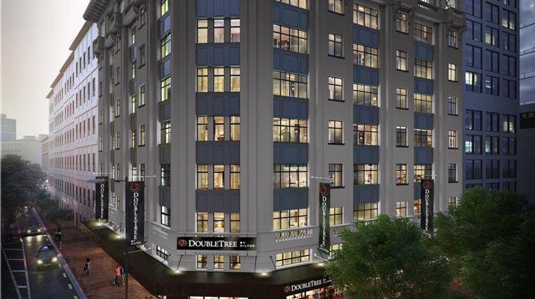 <b>DoubleTree by Hilton Wellington Exterior</b>. Images powered by <a href="https://iceportal.shijigroup.com/" title="IcePortal" target="_blank">IcePortal</a>.