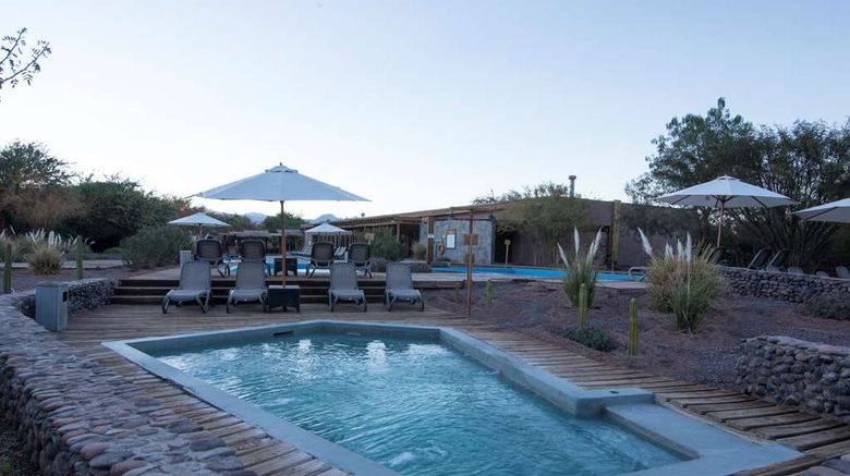 <b>Hotel Cumbres San Pedro de Atacama Pool</b>. Images powered by <a href="https://iceportal.shijigroup.com/" title="IcePortal" target="_blank">IcePortal</a>.