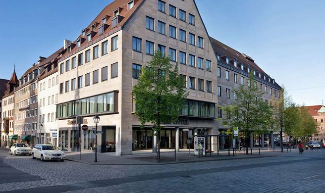 SORAT Hotel Saxx Nuremberg Exterior