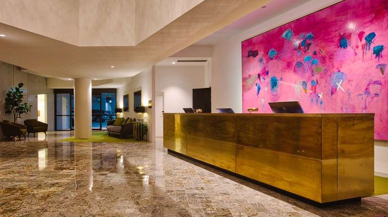 <b>Eatons Hill Hotel Lobby</b>. Images powered by <a href="https://iceportal.shijigroup.com/" title="IcePortal" target="_blank">IcePortal</a>.