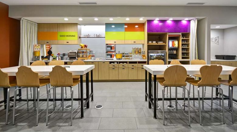 <b>Home2 Suites by Hilton Blue Ash Restaurant</b>. Images powered by <a href="https://iceportal.shijigroup.com/" title="IcePortal" target="_blank">IcePortal</a>.