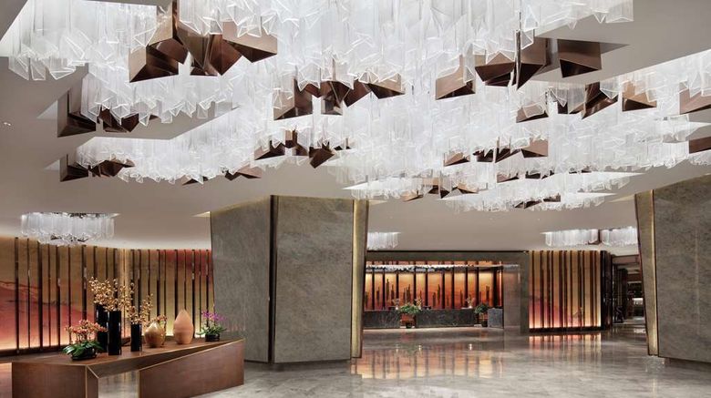 <b>Hilton Shenyang Lobby</b>. Images powered by <a href="https://iceportal.shijigroup.com/" title="IcePortal" target="_blank">IcePortal</a>.