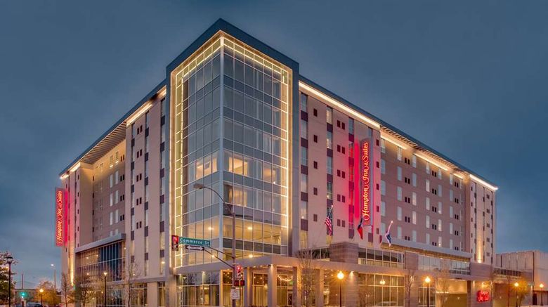 Hampton Inn  and  Suites Fort Worth Downtown Exterior. Images powered by <a href="https://iceportal.shijigroup.com" target="_blank" rel="noopener">Ice Portal</a>.
