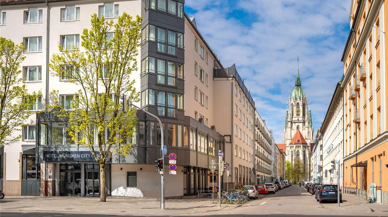 Muenchen City Center Hotel, aff by Melia Exterior. Images powered by <a href="https://iceportal.shijigroup.com" target="_blank" rel="noopener">Ice Portal</a>.