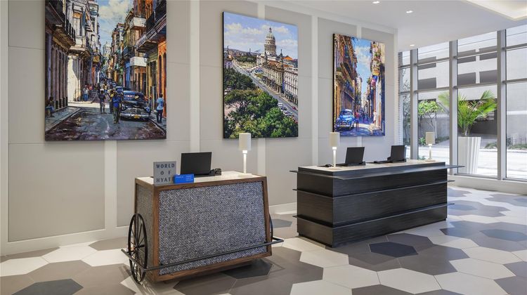 Hyatt Centric Brickell Miami Lobby