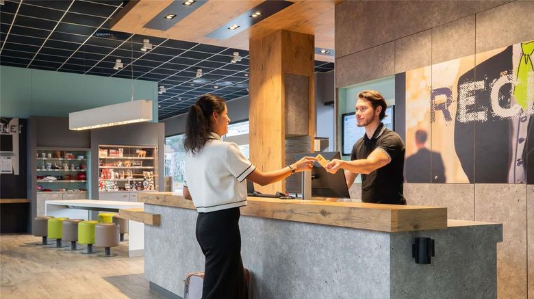 <b>Ibis Budget Geneve Palexpo Aeroport Exterior</b>. Images powered by <a href="https://iceportal.shijigroup.com/" title="IcePortal" target="_blank">IcePortal</a>.