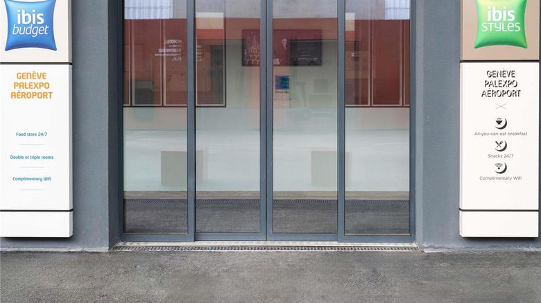 <b>Ibis Budget Geneve Palexpo Aeroport Exterior</b>. Images powered by <a href="https://iceportal.shijigroup.com/" title="IcePortal" target="_blank">IcePortal</a>.