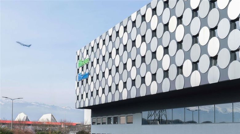 <b>Ibis Styles Geneve Palexpo Aeroport Exterior</b>. Images powered by <a href="https://iceportal.shijigroup.com/" title="IcePortal" target="_blank">IcePortal</a>.
