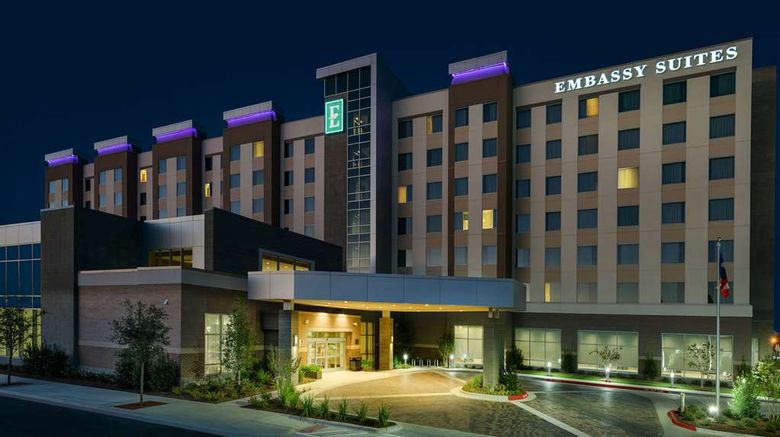 <b>Embassy Suites by Hilton College Station Exterior</b>. Images powered by <a href="https://iceportal.shijigroup.com/" title="IcePortal" target="_blank">IcePortal</a>.