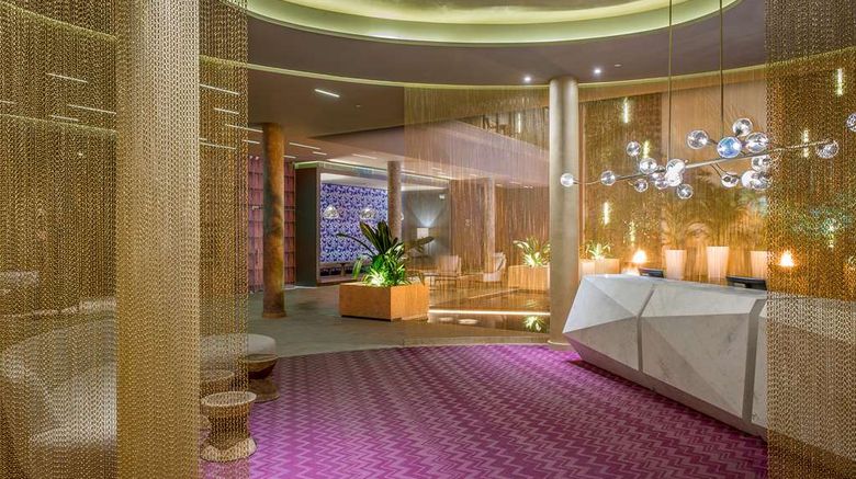 <b>The Fives Downtown Hotel Curio by Hilton Lobby</b>. Images powered by <a href="https://iceportal.shijigroup.com/" title="IcePortal" target="_blank">IcePortal</a>.