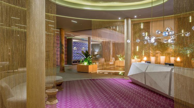 The Fives Downtown Hotel Curio by Hilton Lobby