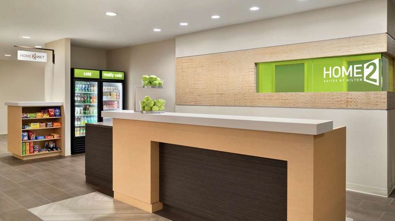 <b>Home2 Suites by Hilton Leavenworth Dtwn Lobby</b>. Images powered by <a href="https://iceportal.shijigroup.com/" title="IcePortal" target="_blank">IcePortal</a>.