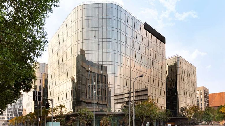Hyatt House Shanghai Hongqiao CBD Exterior. Images powered by <a href="https://iceportal.shijigroup.com" target="_blank" rel="noopener">Ice Portal</a>.