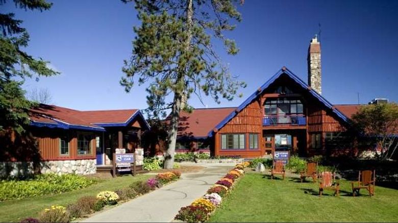 Otsego Resort Exterior. Images powered by <a href="https://iceportal.shijigroup.com" target="_blank" rel="noopener">Ice Portal</a>.