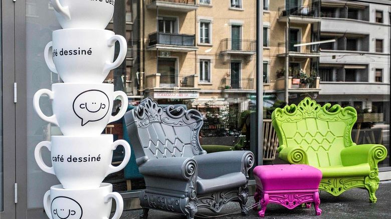 <b>Ibis Styles Geneve Carouge Exterior</b>. Images powered by <a href="https://iceportal.shijigroup.com/" title="IcePortal" target="_blank">IcePortal</a>.