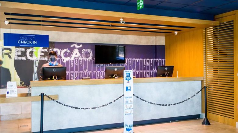 <b>Ibis Budget Sao Jose do Rio Preto Exterior</b>. Images powered by <a href="https://iceportal.shijigroup.com/" title="IcePortal" target="_blank">IcePortal</a>.