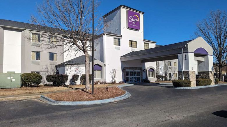 <b>Sleep Inn Exterior</b>. Images powered by <a href="https://iceportal.shijigroup.com/" title="IcePortal" target="_blank">IcePortal</a>.