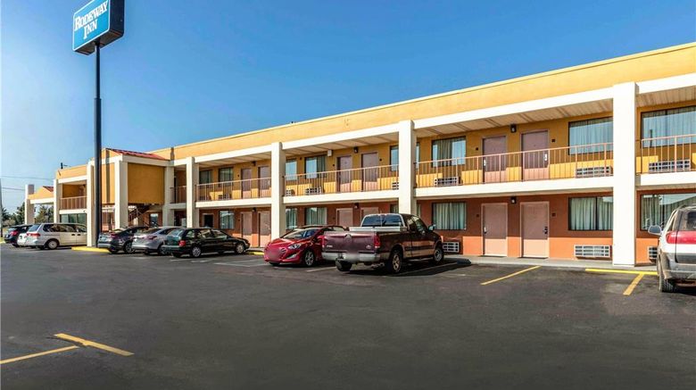 Rodeway Inn Exterior. Images powered by <a href="https://iceportal.shijigroup.com" target="_blank" rel="noopener">Ice Portal</a>.