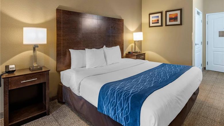 <b>Comfort Inn & Suites Room</b>. Images powered by <a href="https://iceportal.shijigroup.com/" title="IcePortal" target="_blank">IcePortal</a>.