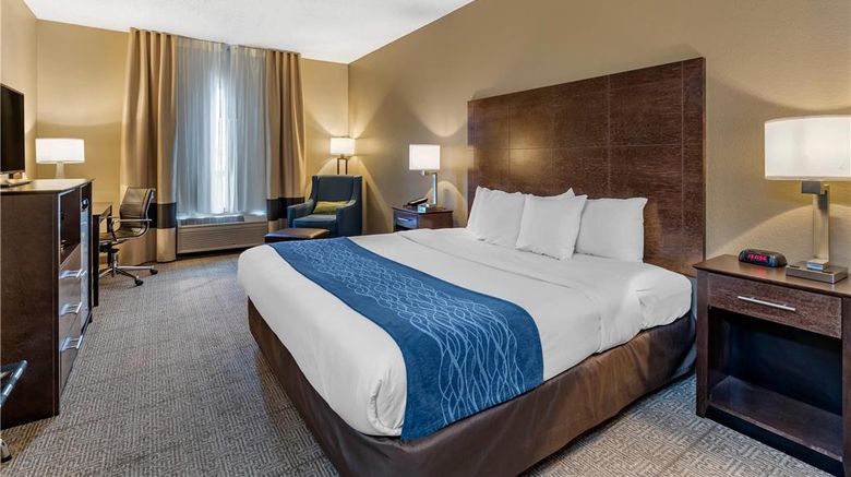<b>Comfort Inn & Suites Room</b>. Images powered by <a href="https://iceportal.shijigroup.com/" title="IcePortal" target="_blank">IcePortal</a>.