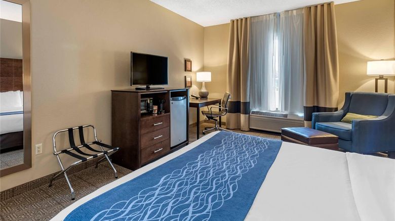 <b>Comfort Inn & Suites Room</b>. Images powered by <a href="https://iceportal.shijigroup.com/" title="IcePortal" target="_blank">IcePortal</a>.