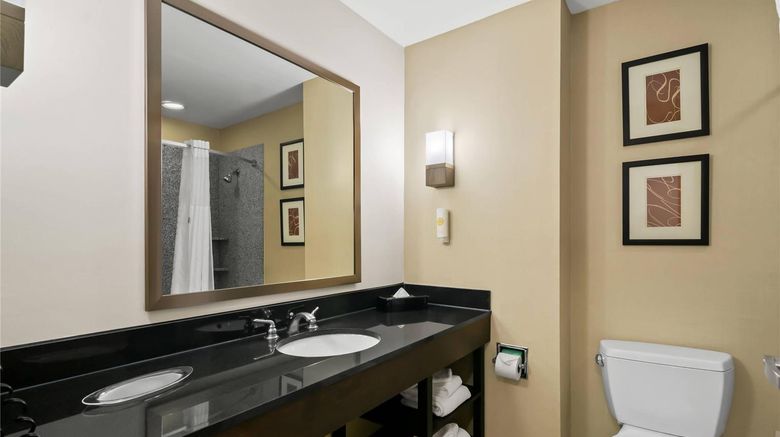 <b>Comfort Suites Room</b>. Images powered by <a href="https://iceportal.shijigroup.com/" title="IcePortal" target="_blank">IcePortal</a>.