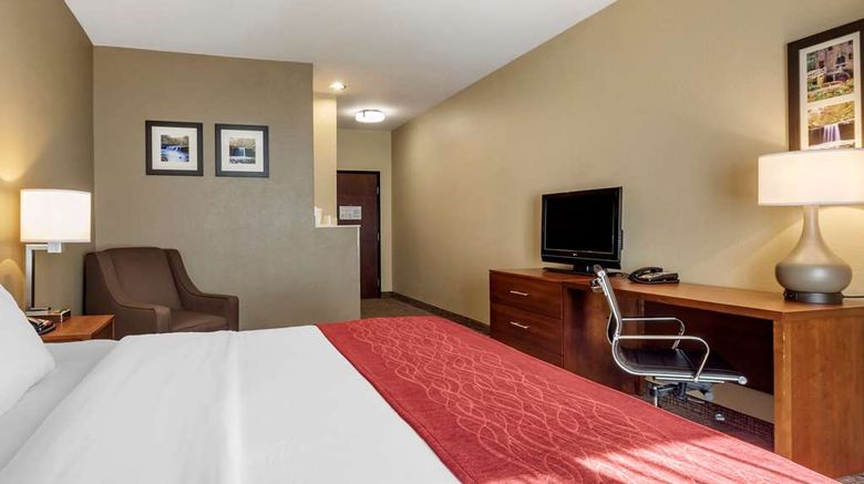 <b>Comfort Inn & Suites Room</b>. Images powered by <a href="https://iceportal.shijigroup.com/" title="IcePortal" target="_blank">IcePortal</a>.