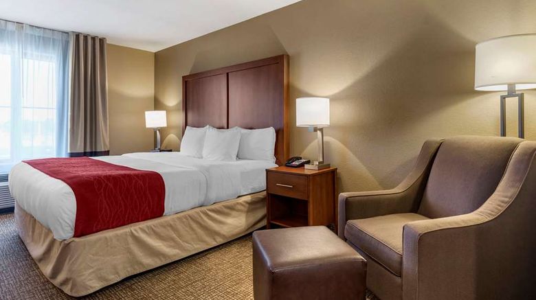 <b>Comfort Inn & Suites Room</b>. Images powered by <a href="https://iceportal.shijigroup.com/" title="IcePortal" target="_blank">IcePortal</a>.