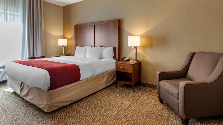 <b>Comfort Inn & Suites Room</b>. Images powered by <a href="https://iceportal.shijigroup.com/" title="IcePortal" target="_blank">IcePortal</a>.