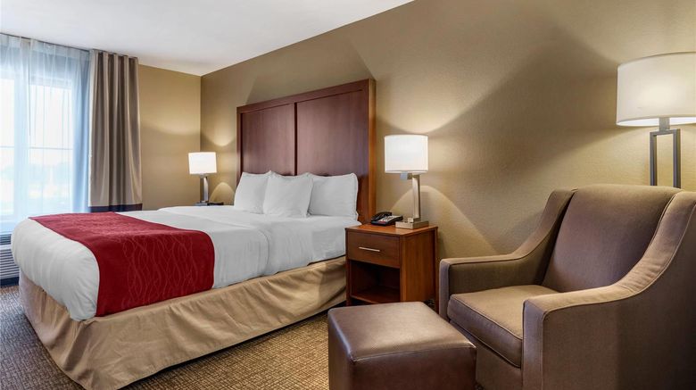 <b>Comfort Inn & Suites Room</b>. Images powered by <a href="https://iceportal.shijigroup.com/" title="IcePortal" target="_blank">IcePortal</a>.