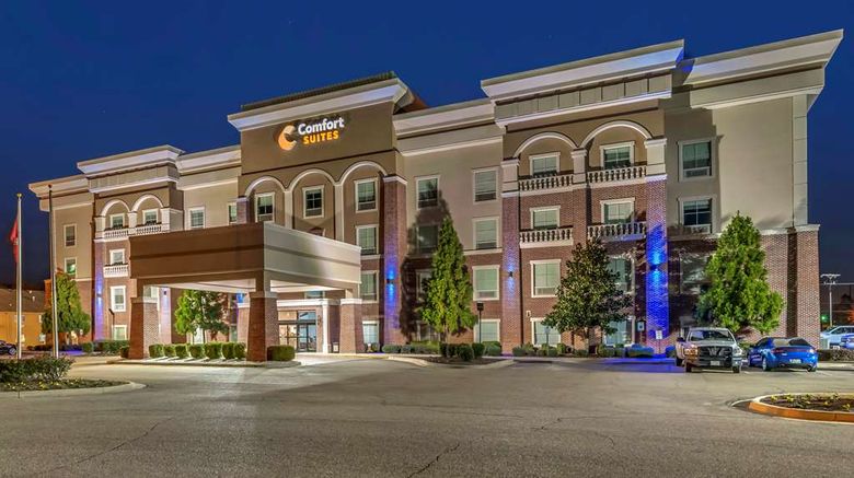 <b>Comfort Suites West Memphis Exterior</b>. Images powered by <a href="https://iceportal.shijigroup.com/" title="IcePortal" target="_blank">IcePortal</a>.