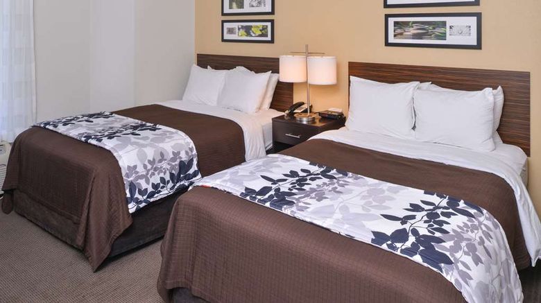 <b>Sleep Inn Room</b>. Images powered by <a href="https://iceportal.shijigroup.com/" title="IcePortal" target="_blank">IcePortal</a>.