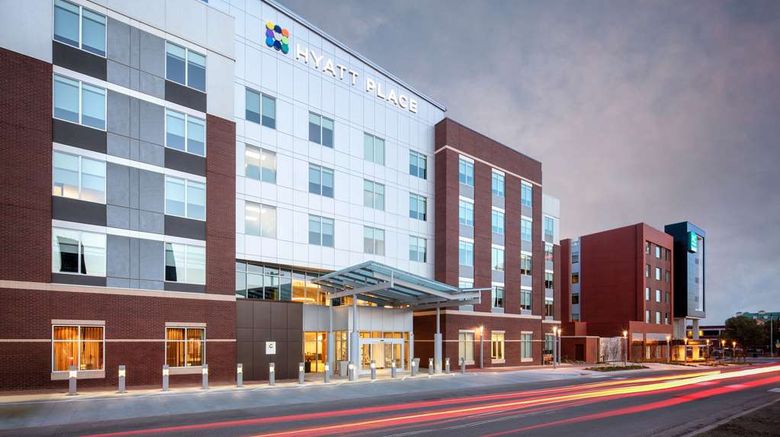 Hyatt Place Oklahoma City Bricktown Exterior. Images powered by <a href="https://iceportal.shijigroup.com" target="_blank" rel="noopener">Ice Portal</a>.