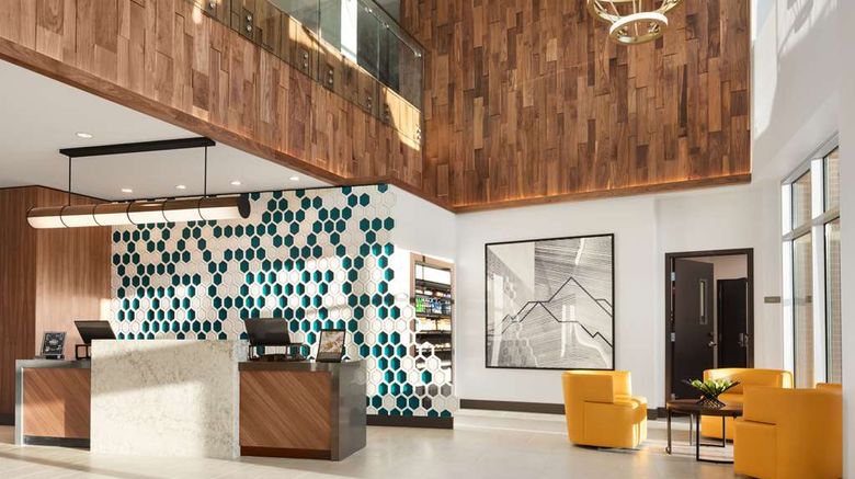 <b>Hyatt Place Oklahoma City Bricktown Lobby</b>. Images powered by <a href="https://iceportal.shijigroup.com/" title="IcePortal" target="_blank">IcePortal</a>.