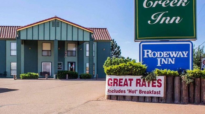 <b>Rodeway Inn Silver Creek Inn Exterior</b>. Images powered by <a href="https://iceportal.shijigroup.com/" title="IcePortal" target="_blank">IcePortal</a>.