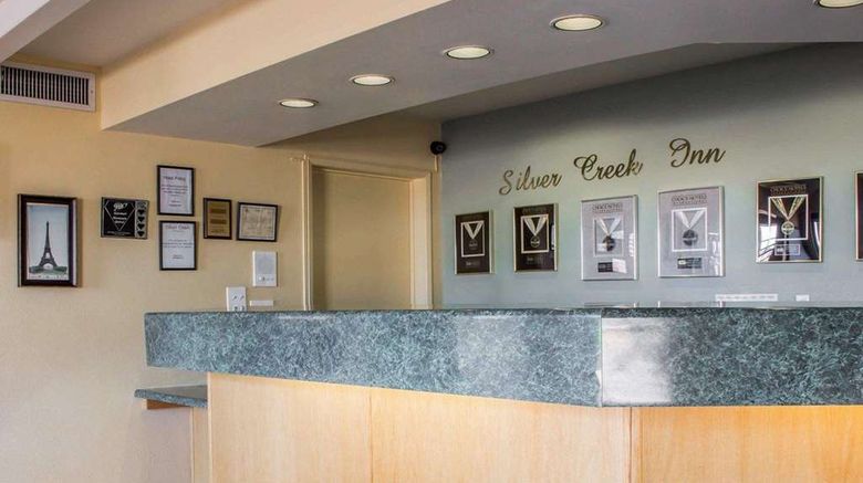 <b>Rodeway Inn Silver Creek Inn Lobby</b>. Images powered by <a href="https://iceportal.shijigroup.com/" title="IcePortal" target="_blank">IcePortal</a>.