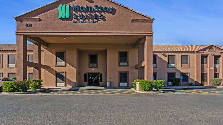 <b>MainStay Suites Exterior</b>. Images powered by <a href="https://iceportal.shijigroup.com/" title="IcePortal" target="_blank">IcePortal</a>.