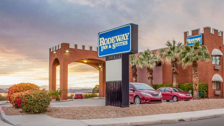 <b>Rodeway Inn and Suites Lake Havasu City Exterior</b>. Images powered by <a href="https://iceportal.shijigroup.com/" title="IcePortal" target="_blank">IcePortal</a>.