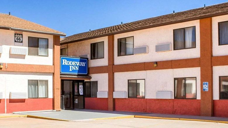 <b>Rodeway Inn Exterior</b>. Images powered by <a href="https://iceportal.shijigroup.com/" title="IcePortal" target="_blank">IcePortal</a>.