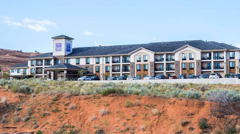 <b>Sleep Inn & Suites Page at Lake Powell Exterior</b>. Images powered by <a href="https://iceportal.shijigroup.com/" title="IcePortal" target="_blank">IcePortal</a>.