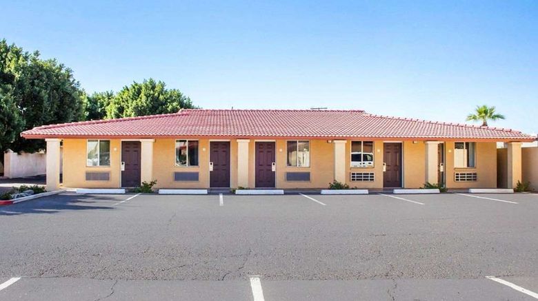 Rodeway Inn Scottsdale Exterior. Images powered by <a href="https://iceportal.shijigroup.com" target="_blank" rel="noopener">Ice Portal</a>.
