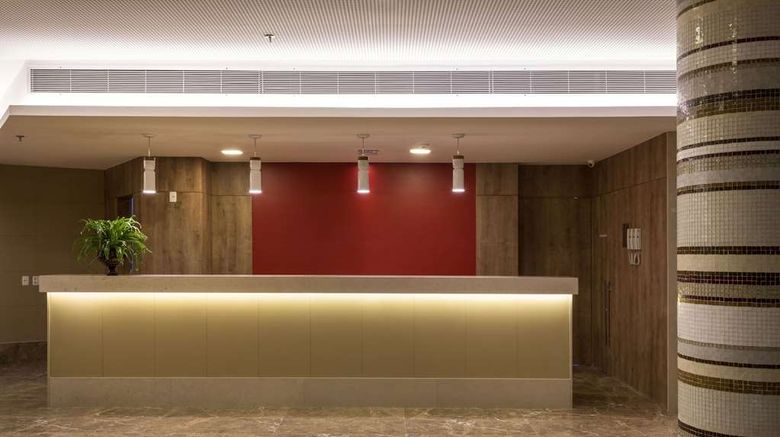 <b>Sleep Inn Vitoria Lobby</b>. Images powered by <a href="https://iceportal.shijigroup.com/" title="IcePortal" target="_blank">IcePortal</a>.
