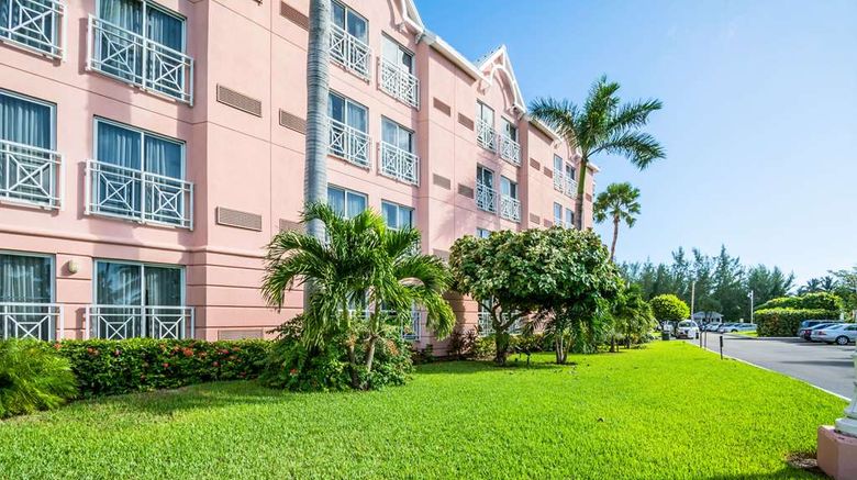<b>Comfort Suites Paradise Island Exterior</b>. Images powered by <a href="https://iceportal.shijigroup.com/" title="IcePortal" target="_blank">IcePortal</a>.