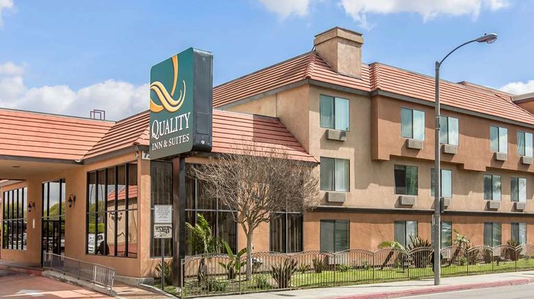 <b>Quality Inn & Suites Bell Gardens Exterior</b>. Images powered by <a href="https://iceportal.shijigroup.com/" title="IcePortal" target="_blank">IcePortal</a>.